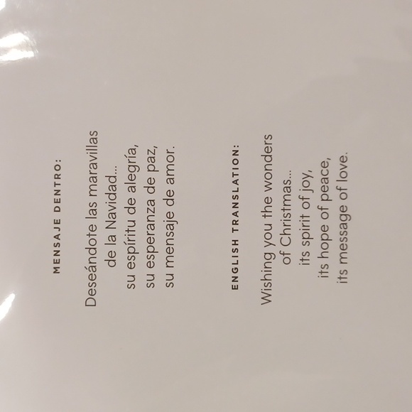 3 for $10 NIP Hallmark Vida Holiday Card - Picture 3 of 3